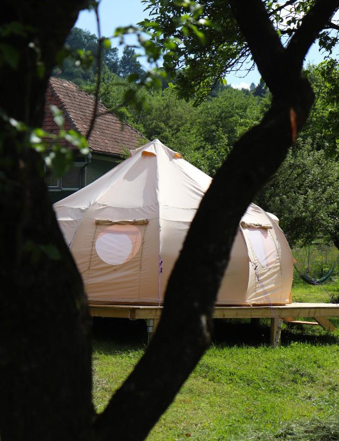 Отель Flore'S Garden Glamping Бран Экстерьер фото